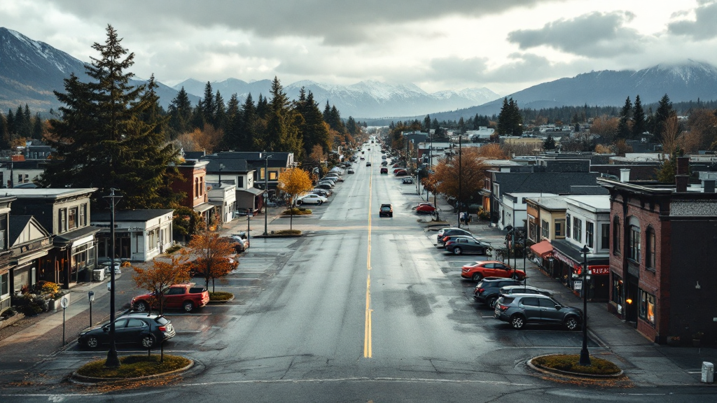 peaceful landscape of Fernie with mountains, symbolizing debt relief and financial tranquility