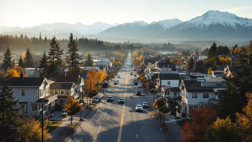 Debt help in Fort St. John Fort St. John cityscape with a focus on community services for debt relief and financial support.