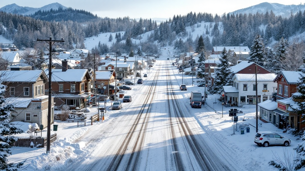 Fruitvale street view showcasing local businesses and community, emphasizing support for debt relief services. Debt solutions available.