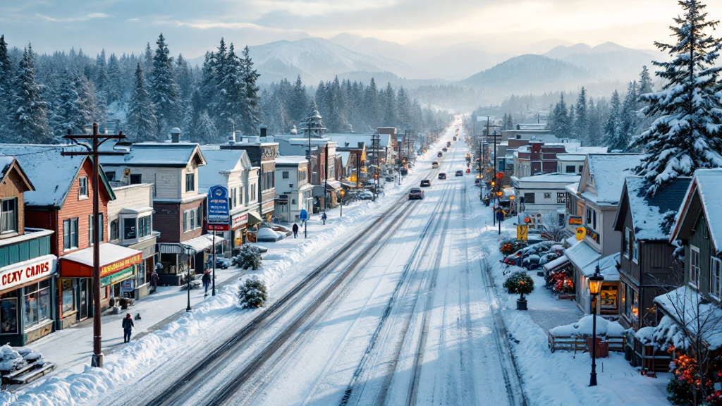 Rossland landscape showcasing a serene environment, reflecting the need for debt relief solutions in nature. Debt solutions available.