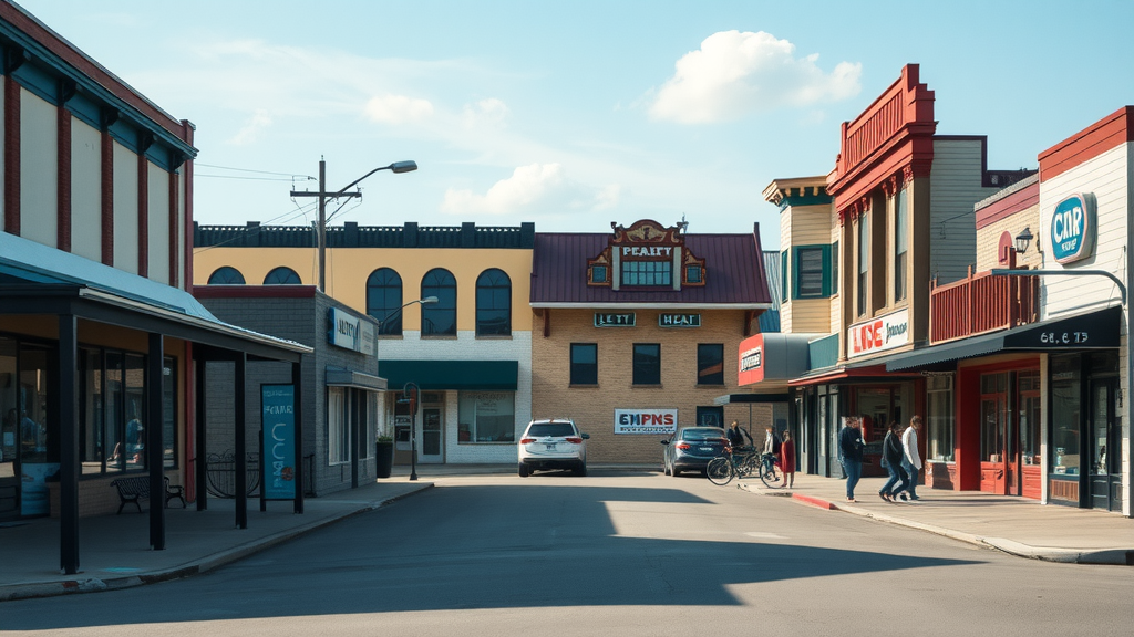 Springfield skyline with a focus on community resources for debt relief options and financial wellness.