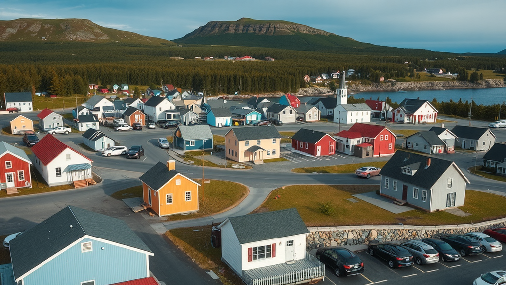 Scenic view of Clarenville showcasing its rich history and outdoor activities, highlighting the need for local debt relief solutions.