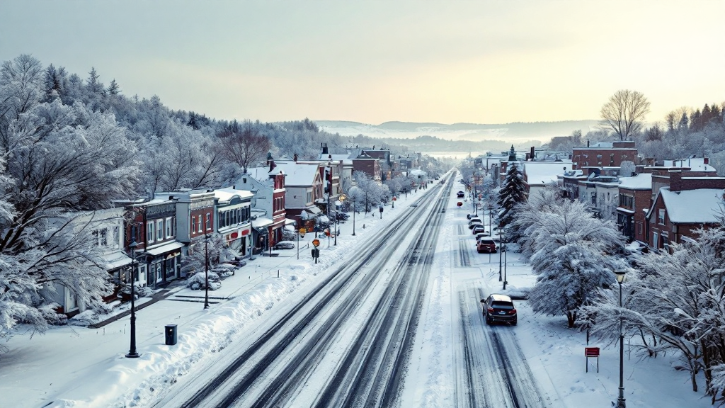 Coaticook landscape showing community support for debt relief programs and financial wellness. Debt solutions available.