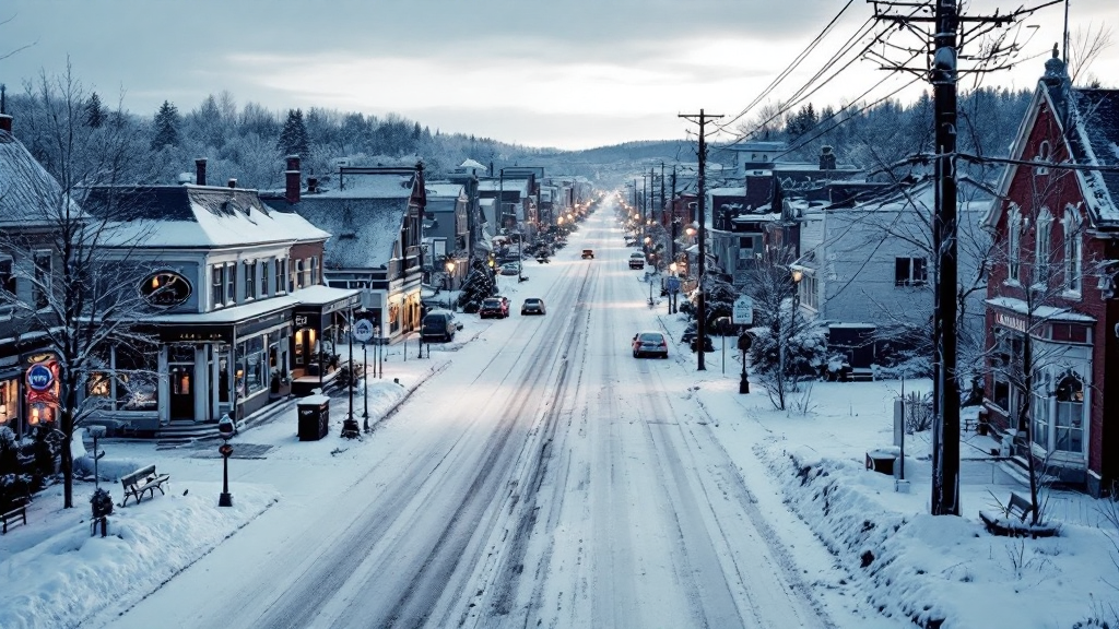 Forestville scenic view with lush trees, symbolizing hope and calm in debt relief journeys. Debt solutions available.