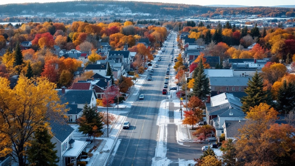 Saint-Agapit landscape with a focus on community resources for debt relief assistance
