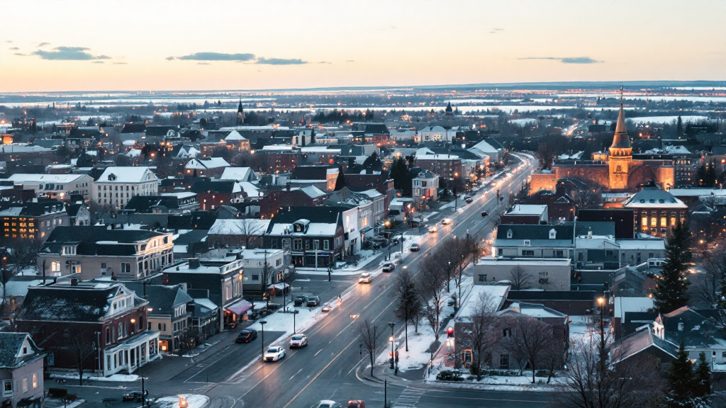 image of Saint-Ambroise church with a serene background, symbolizing hope in debt relief solutions