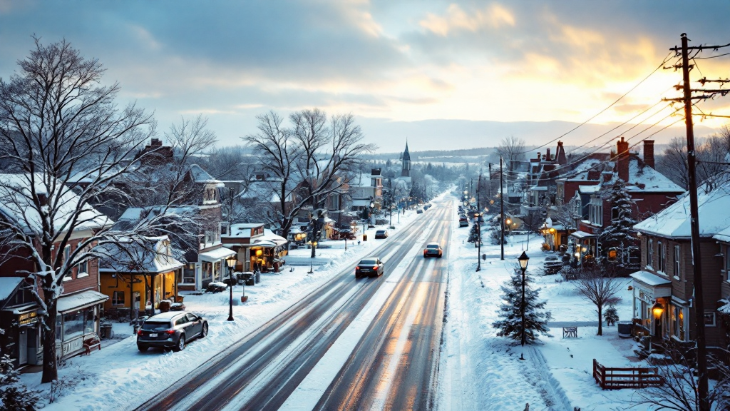 Saint-Come-Liniere scenic view promoting debt relief awareness and financial wellness. Debt solutions available.