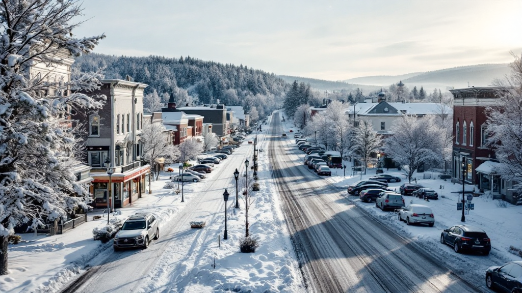 Scenic view of Saint-Donat, showcasing nature and community, representing local initiatives for debt relief. Debt solutions available.