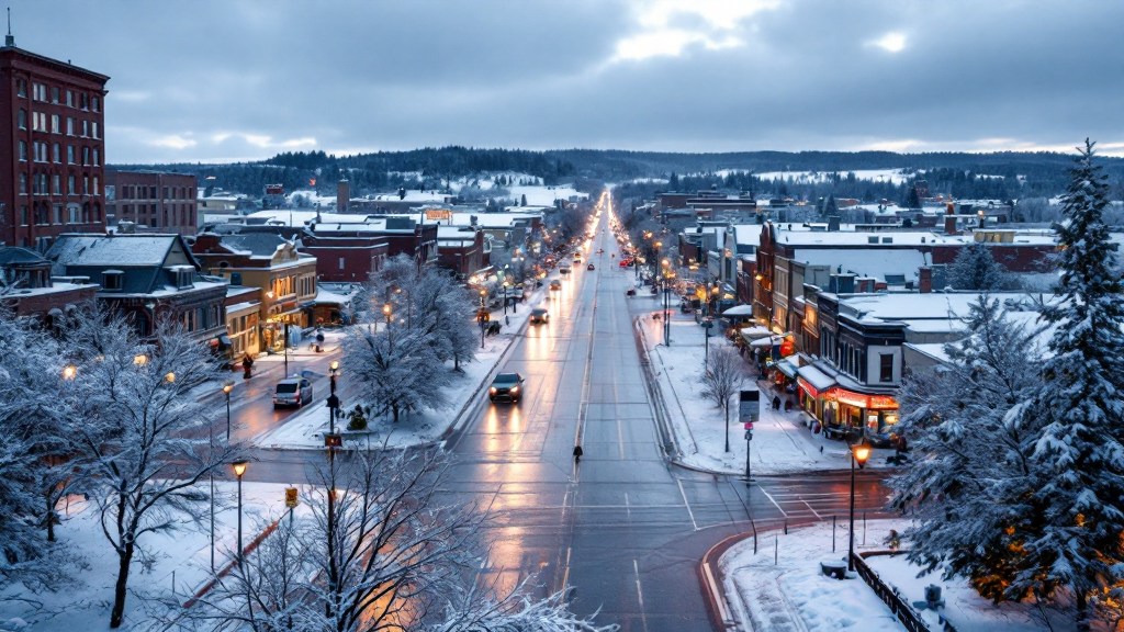 scenic view of Sainte-Agathe-des-Monts showcasing natural beauty and tranquility for debt relief relaxation retreats Debt solutions available.