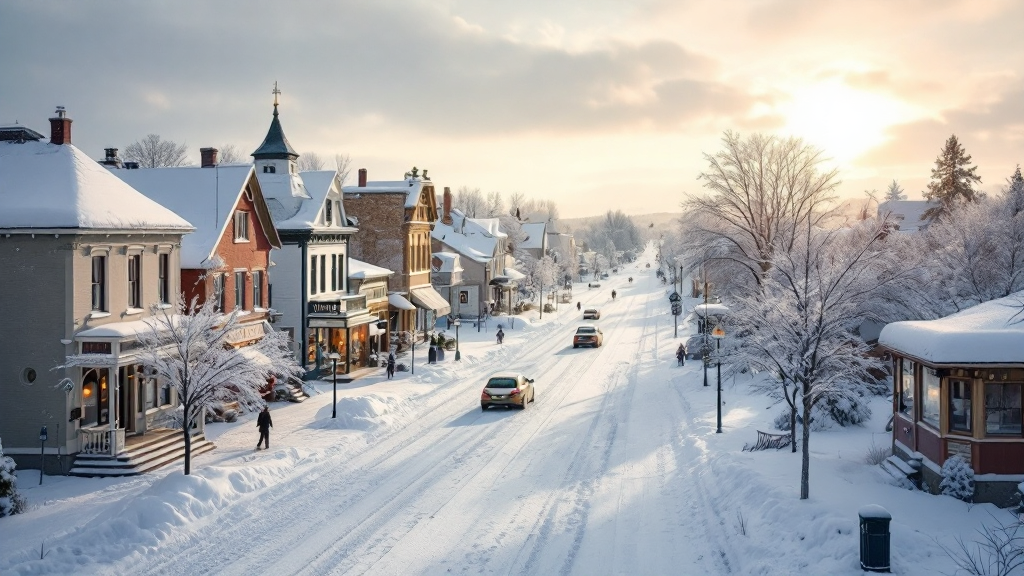 scenic view of Val-David, a town known for its outdoor beauty and debt relief support services Debt solutions available.