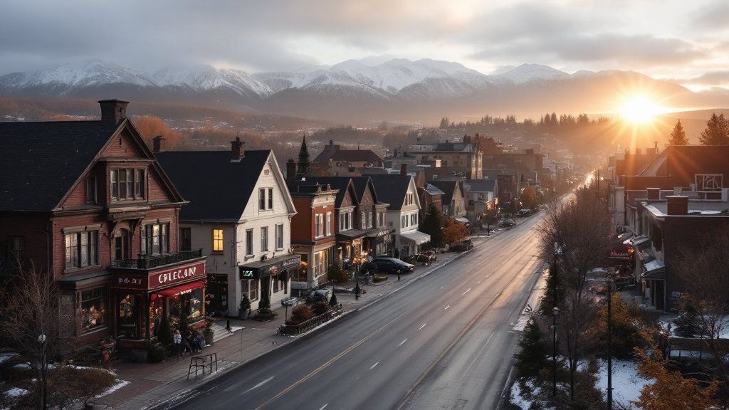 Scenic view of Val-Shefford with a focus on debt relief resources and community support.